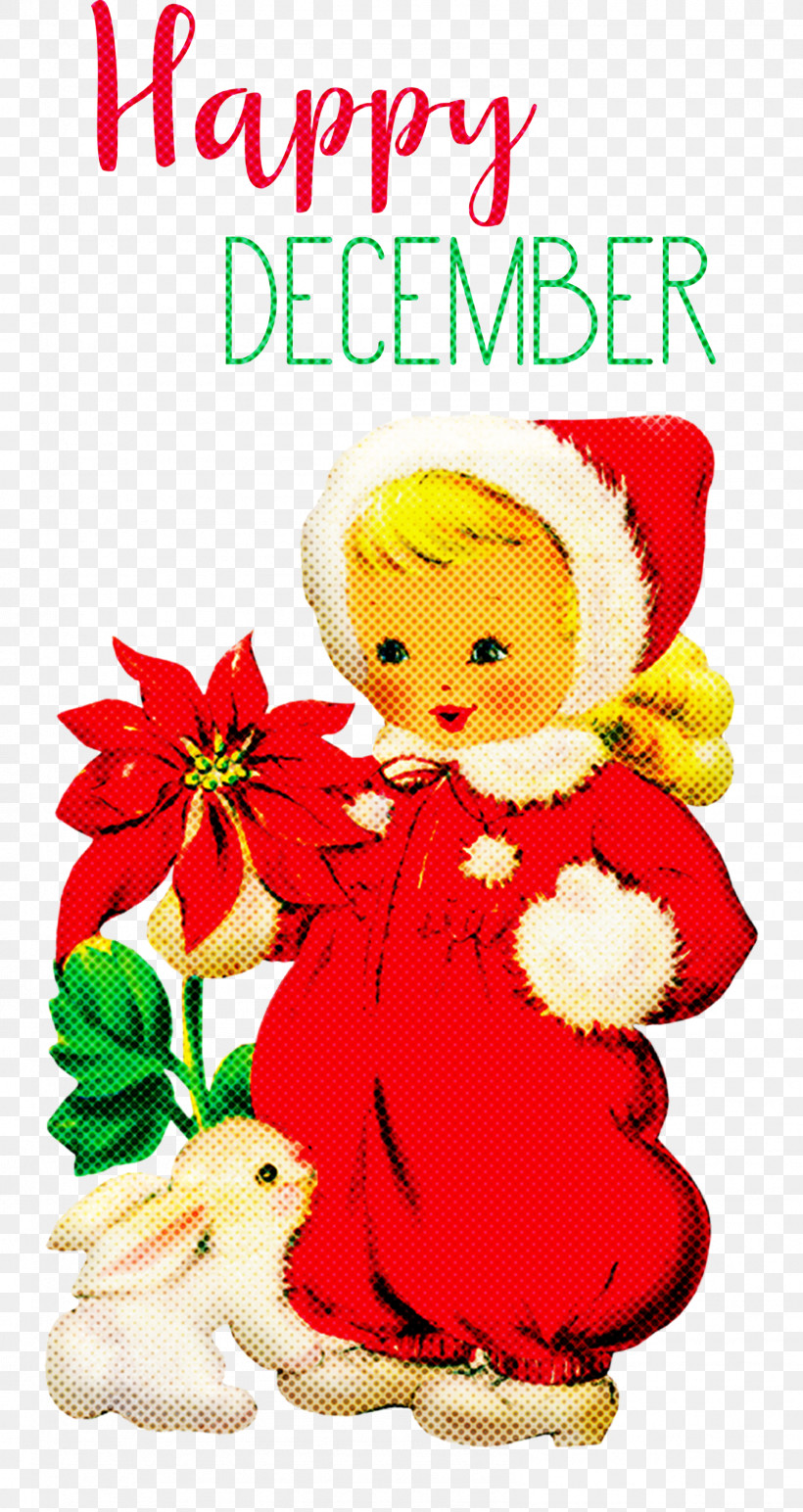 Happy December Winter, PNG, 1592x2998px, Happy December, Christmas Day, Drawing, Floral Design, Pinup Girl Download Free