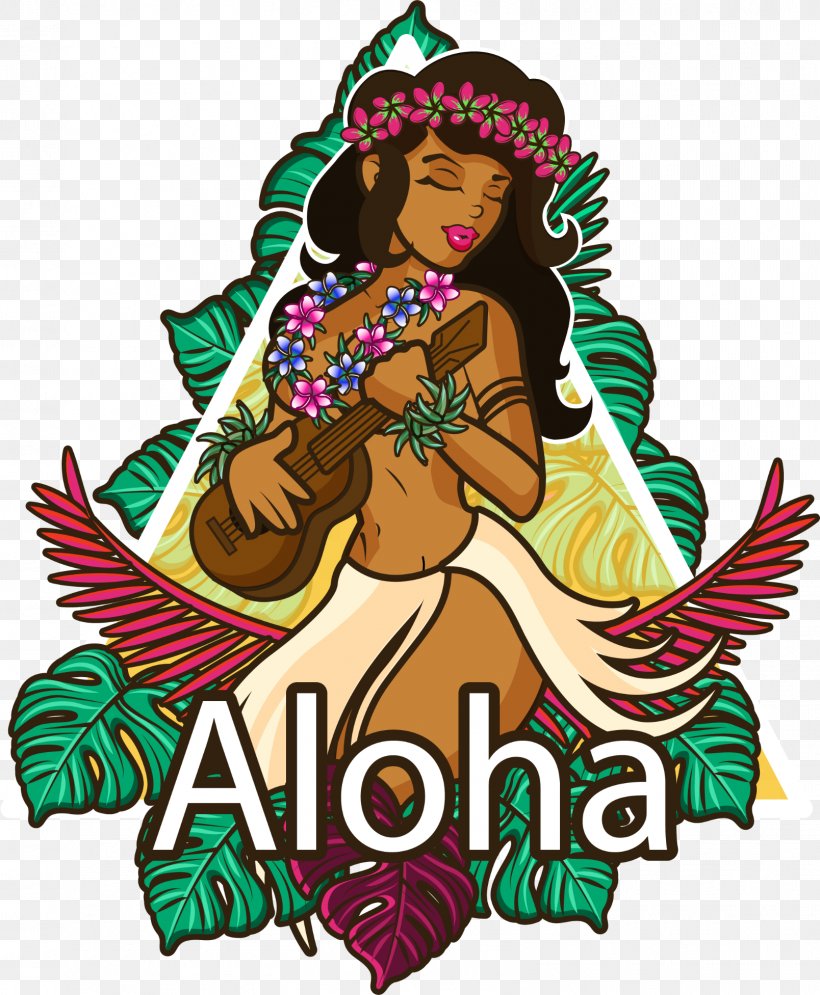 Hawaiian Beaches Aloha Clip Art Luau, PNG, 1608x1953px, Hawaiian Beaches, Aloha, Fictional Character, Hawaii, Hawaii Aloha Download Free