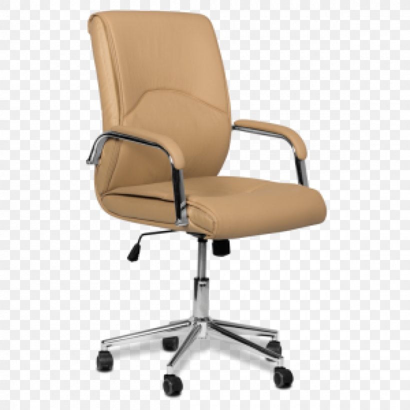 Office & Desk Chairs Eames Lounge Chair Wing Chair High-Back Pu Leather, PNG, 1200x1200px, Office Desk Chairs, Armrest, Beige, Biuras, Chair Download Free