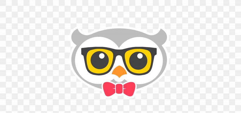 Owl Glasses Desktop Wallpaper Clip Art, PNG, 5000x2362px, Owl, Beak, Bird, Bird Of Prey, Cartoon Download Free