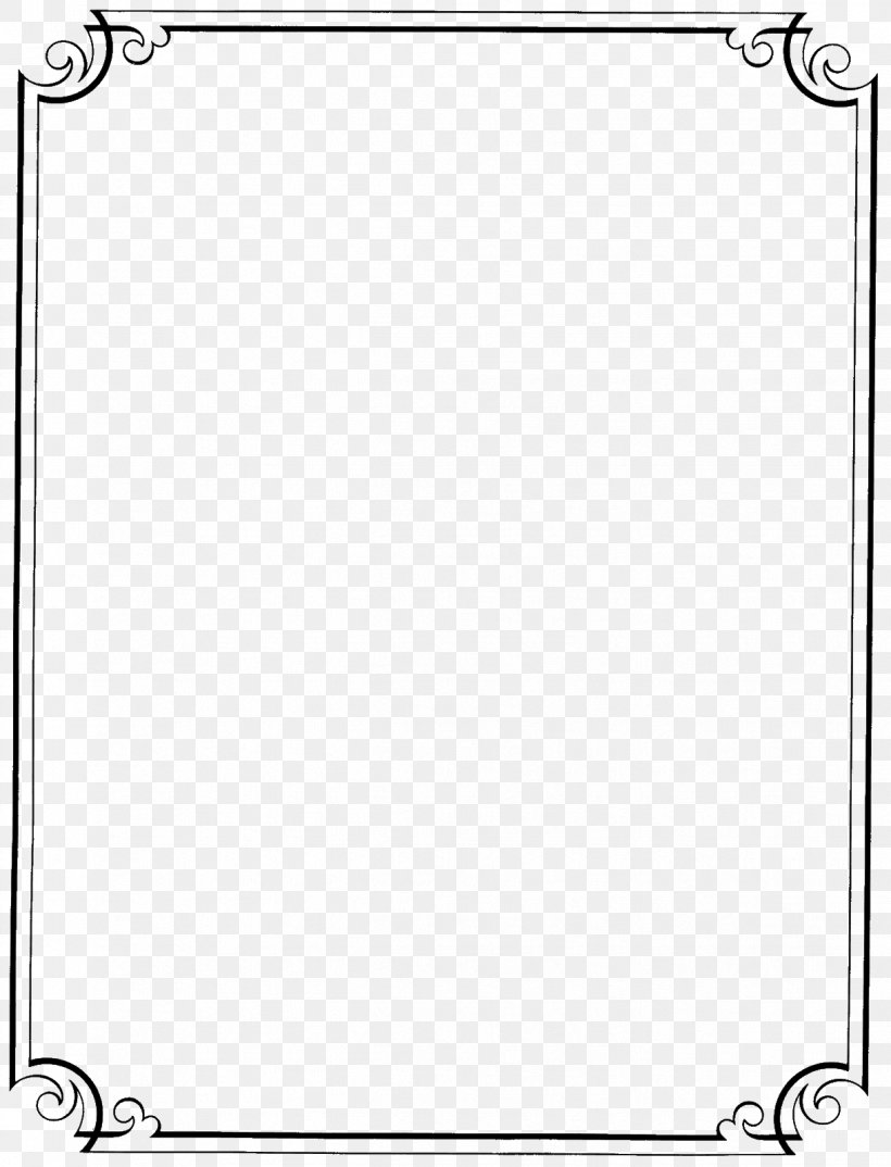 Borders And Frames Free Content Paper Clip Art, PNG, 1221x1600px, Borders And Frames, Area, Art, Black, Black And White Download Free