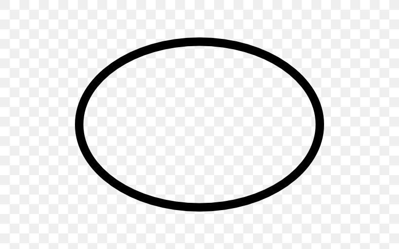Ellipse Shape Circle Oval, PNG, 512x512px, Ellipse, Auto Part, Black, Black And White, Oval Download Free