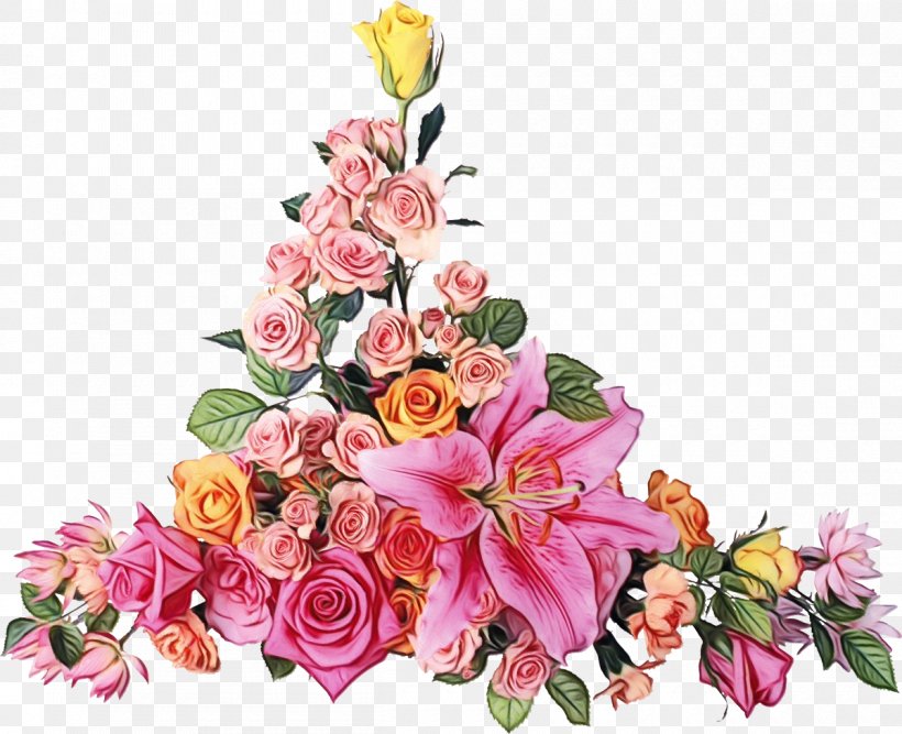 Flower Bouquet Lily Desktop Wallpaper Garden Roses, PNG, 1200x977px, Flower, Animation, Artificial Flower, Artwork, Bouquet Download Free