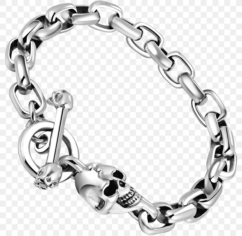 Charm Bracelet Sterling Silver Chain, PNG, 800x800px, Bracelet, Bangle, Body Jewelry, Chain, Charm Bracelet Download Free