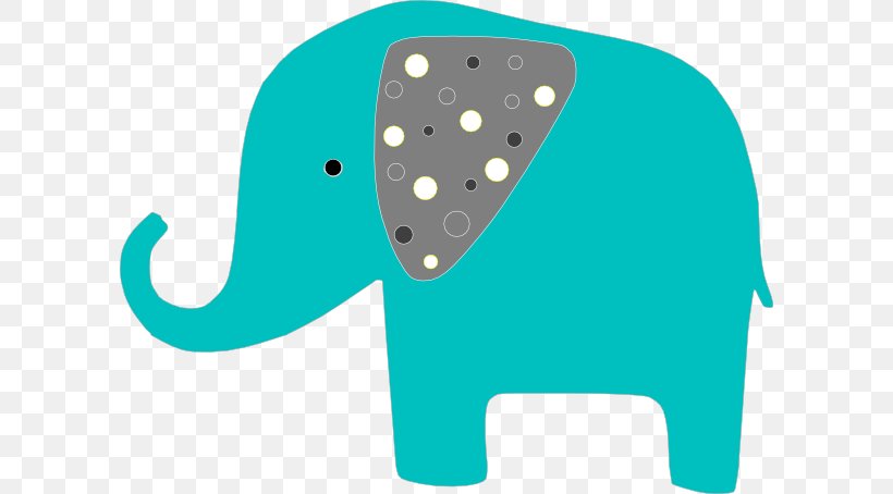 Indian Elephant African Elephant Clip Art, PNG, 600x454px, Indian Elephant, African Elephant, Aqua, Document, Elephant Download Free