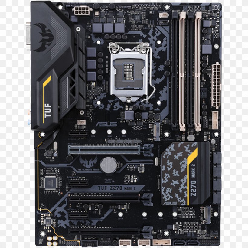 Intel LGA 1151 ATX Motherboard Land Grid Array, PNG, 1000x1000px, Intel, Asrock Fatal1ty Z270 Gaming K6, Atx, Computer Accessory, Computer Case Download Free