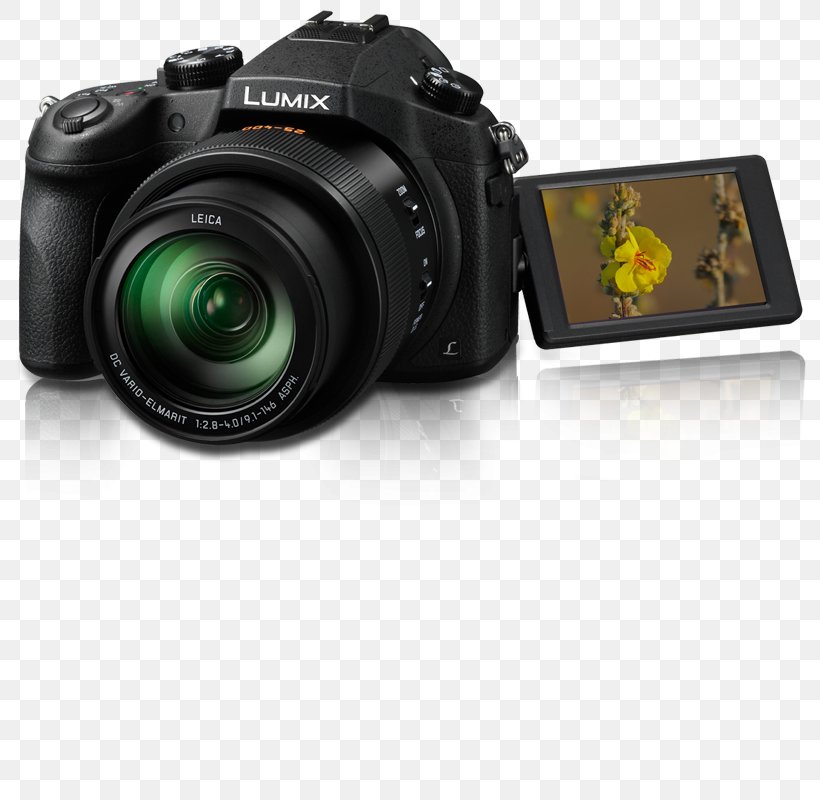 Lumix Bridge Camera Point-and-shoot Camera Panasonic, PNG, 800x800px, 4k Resolution, Lumix, Bridge Camera, Camera, Camera Accessory Download Free