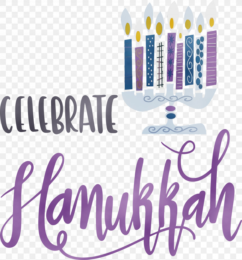 Hanukkah, PNG, 2789x3000px, Hanukkah, Calligraphy, Cartoon, Greeting Card, Happy Hanukkah Download Free