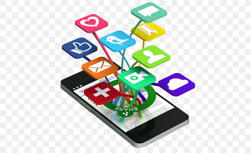 Social Media Marketing Digital Marketing, PNG, 500x500px, Social Media, Cellular Network, Communication, Communication Device, Digital Marketing Download Free