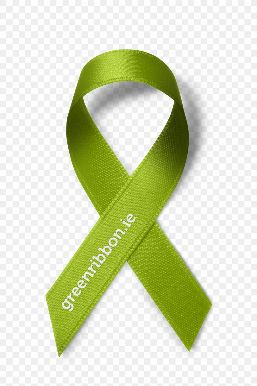 Green Ribbon Mental Health Awareness Ribbon, PNG, 1811x2714px, Green Ribbon, Awareness Ribbon, Emotion, Green, Health Download Free