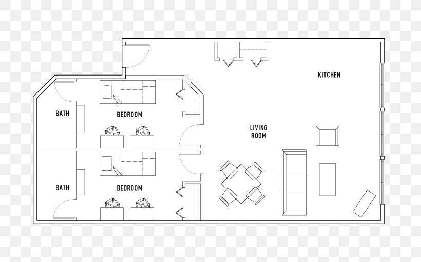 The Lofts At Capital Garage Floor Plan Apartment House, PNG, 755x510px, Floor Plan, Apartment, Area, Bathroom, Bed Download Free