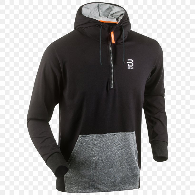 Hoodie Jacket Clothing Sports Bjorn Daehlie Men's Half Zip Dry, PNG, 1024x1024px, Hoodie, Black, Bluza, Clothing, Hood Download Free