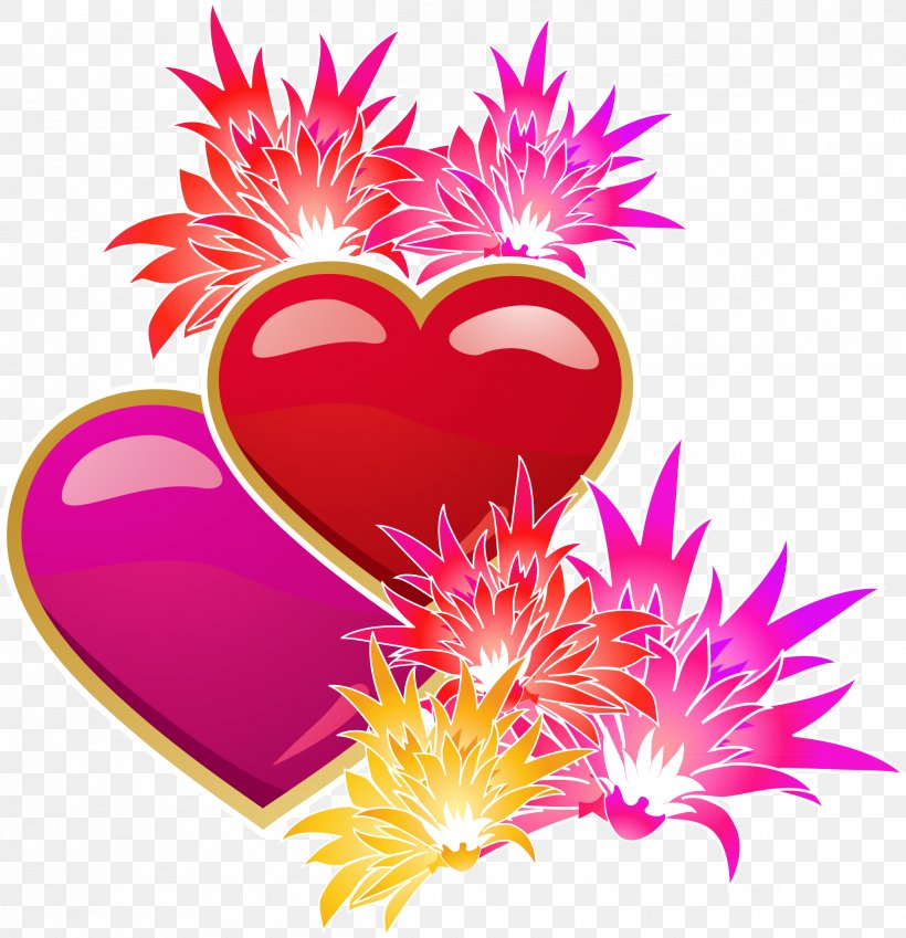 Valentine's Day Dia Dos Namorados Clip Art, PNG, 2377x2462px, Watercolor, Cartoon, Flower, Frame, Heart Download Free