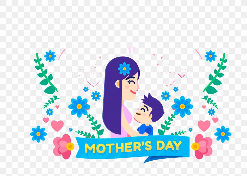 Clip Art Illustration Mother's Day Portable Network Graphics Image, PNG, 1884x1348px, Mother, Art, Cartoon, Child, Drawing Download Free
