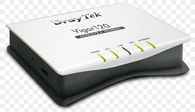 DrayTek DSL Modem Router G.992.3, PNG, 2121x1230px, Draytek, Asymmetric Digital Subscriber Line, Brand, Computer Network, Computer Port Download Free