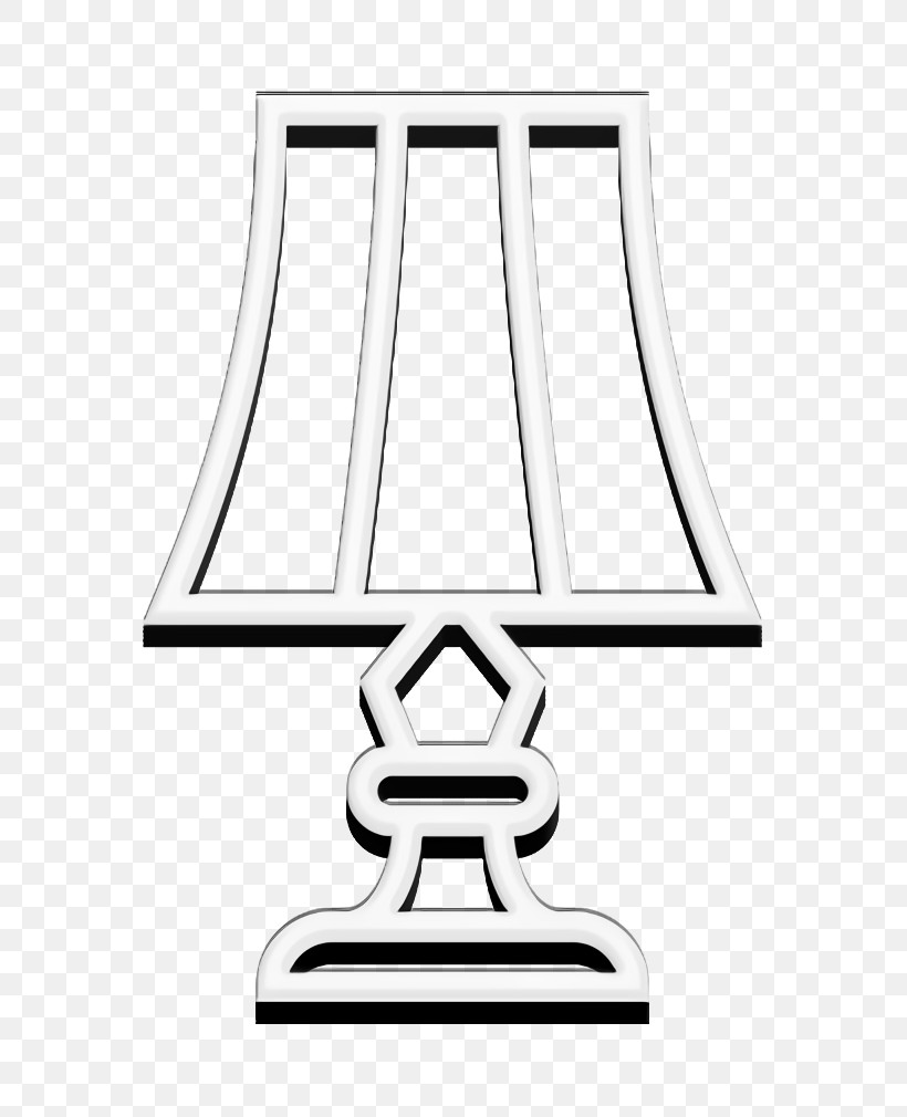 Household Set Icon Lamp Icon, PNG, 670x1010px, Household Set Icon, Black, Black And White, Chemical Symbol, Chemistry Download Free