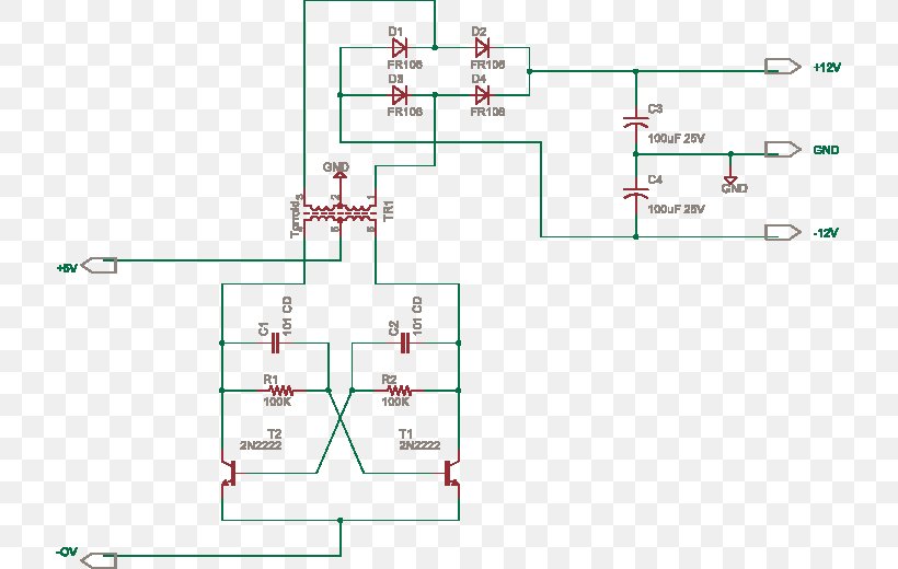 Power Converters DC-to-DC Converter Voltage Regulator Regulated Power Supply Electronic Circuit, PNG, 717x520px, 555 Timer Ic, Power Converters, Area, Circuit Diagram, Dctodc Converter Download Free
