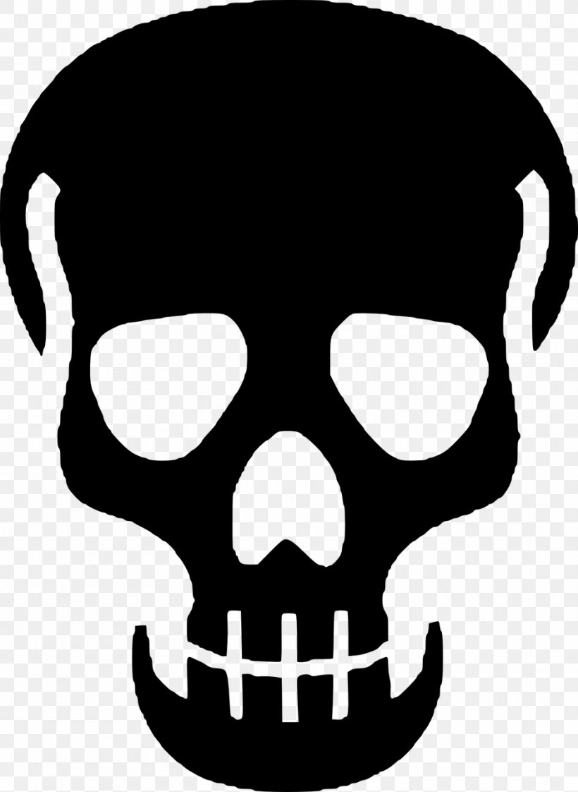 Skull Clip Art, PNG, 935x1280px, Skull, Black And White, Bone, Drawing, Face Download Free