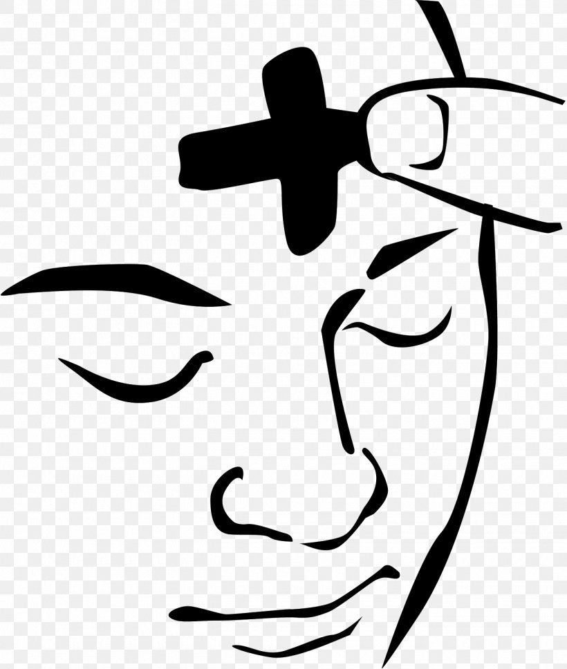 Ash Wednesday Christianity Lent Mass Clip Art PNG 1355x1600px.