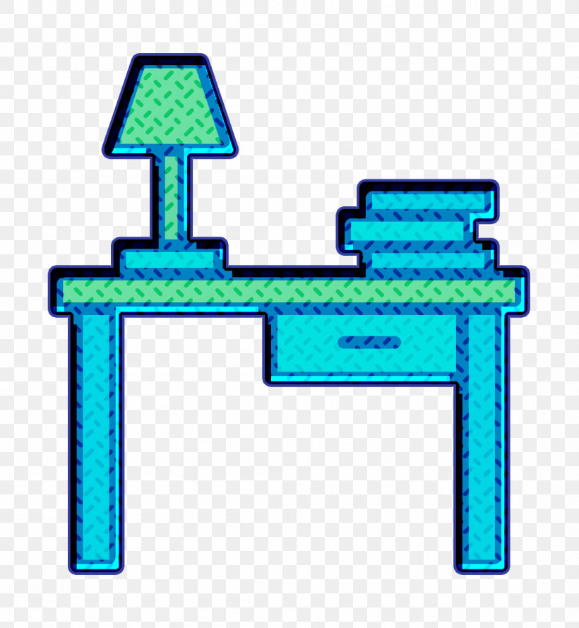 Furniture And Household Icon Desk Icon Interiors Icon, PNG, 1102x1196px, Furniture And Household Icon, Desk Icon, Electric Blue, Interiors Icon, Line Download Free