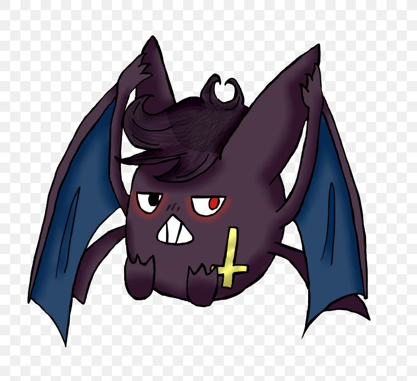 Horse Demon Cartoon BAT-M, PNG, 750x750px, Horse, Bat, Batm, Cartoon, Demon Download Free