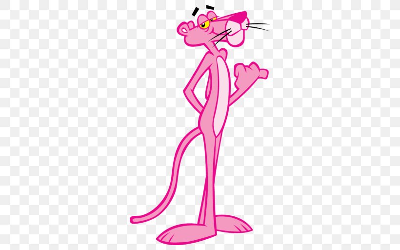 Inspector Clouseau The Pink Panther Black Panther Clip Art Image, PNG, 512x512px, Watercolor, Cartoon, Flower, Frame, Heart Download Free