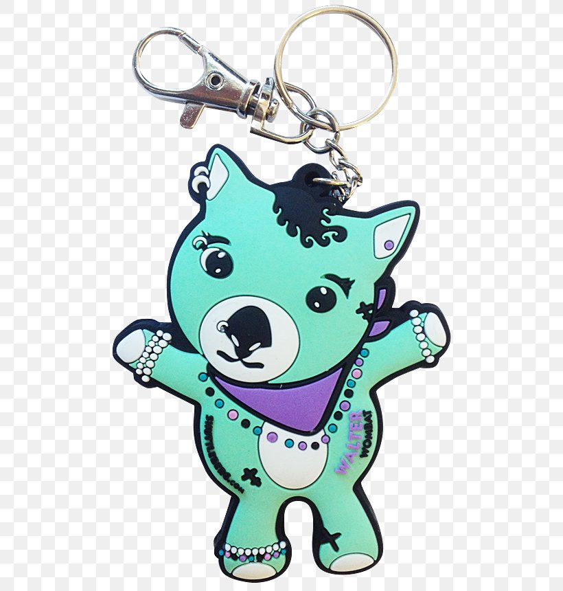 Key Chains Cartoon Animal Character Turquoise, PNG, 515x860px, Key Chains, Animal, Cartoon, Character, Fashion Accessory Download Free