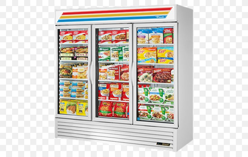 Refrigerator Window Sliding Glass Door Freezers, PNG, 520x520px, Refrigerator, Convenience Food, Cooler, Countertop, Display Case Download Free