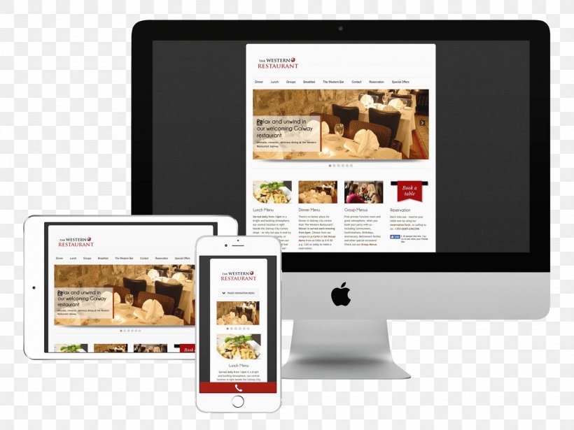 Responsive Web Design The Western Restaurant McSwiggans Bar & Restaurant, PNG, 1920x1440px, Responsive Web Design, Brand, County Galway, Display Advertising, Galway Download Free