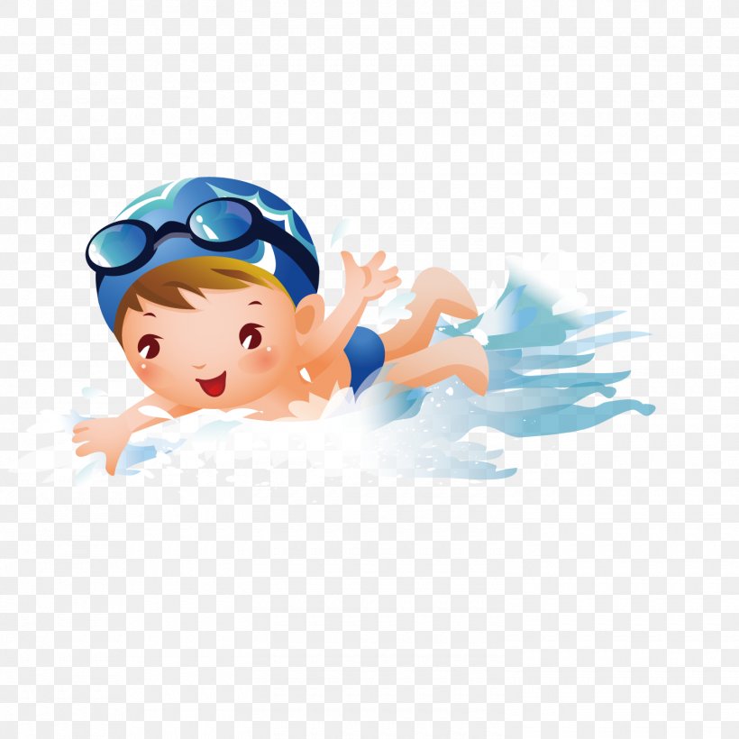 boy swimming clipart black and white christmas