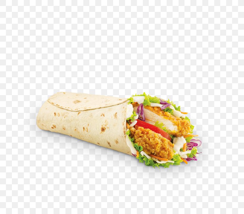 Wrap Chicken McDonald's Big Mac Fast Food Shawarma, PNG, 720x720px, Wrap, American Food, Burrito, Chicken, Chicken Meat Download Free
