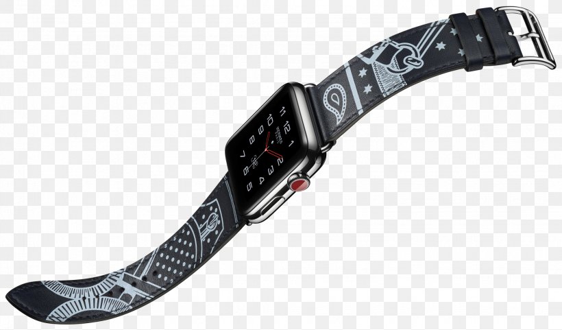 Apple Watch Series 3 Hermès Leather Calfskin, PNG, 2043x1200px, Apple Watch Series 3, Apple, Apple Watch, Apple Watch Series 1, Bracelet Download Free