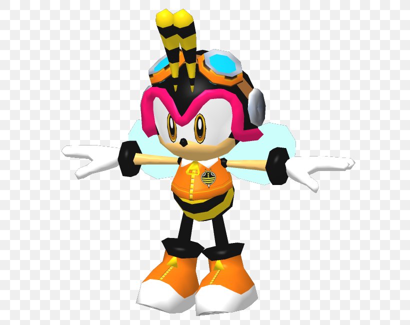 Charmy Bee Sonic Heroes GameCube Clip Art, PNG, 750x650px, Charmy Bee, Animal Figure, Art Museum, Bee, Cartoon Download Free