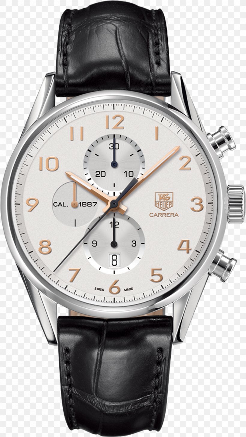Chronograph Watch TAG Heuer Carrera Calibre 16 Day-Date TAG Heuer Men's Carrera Calibre 1887, PNG, 1000x1772px, Chronograph, Automatic Watch, Chronometer Watch, Jewellery, Metal Download Free