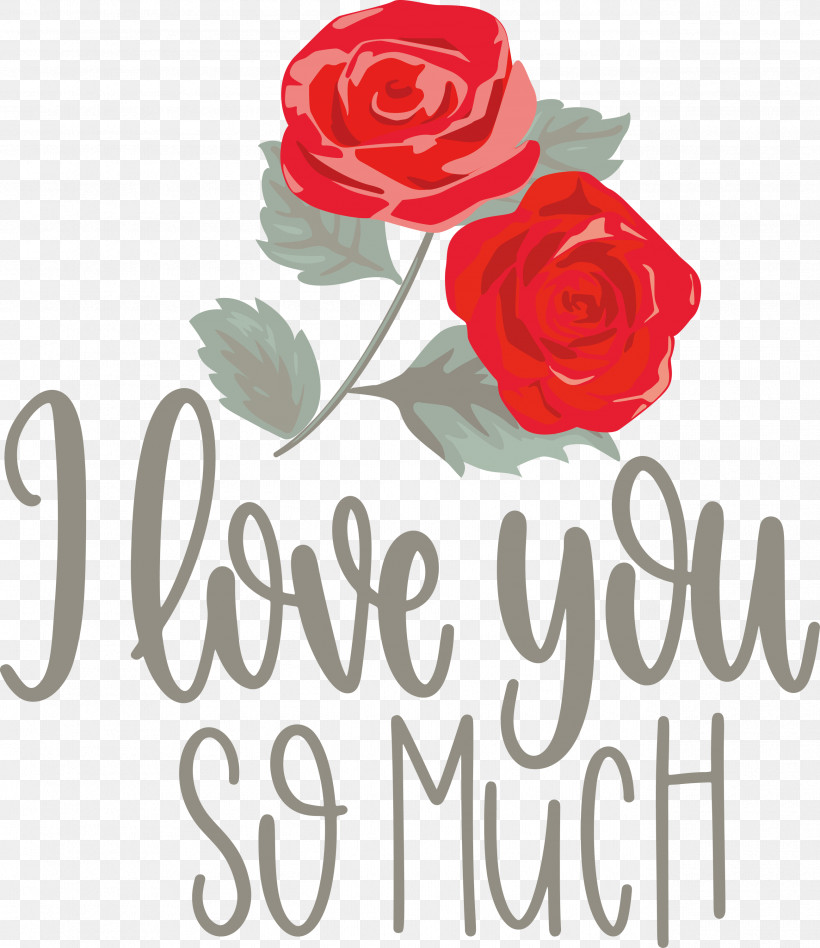 I Love You So Much Valentines Day Love, PNG, 2593x3000px, I Love You So Much, Cut Flowers, Floral Design, Flower, Garden Download Free