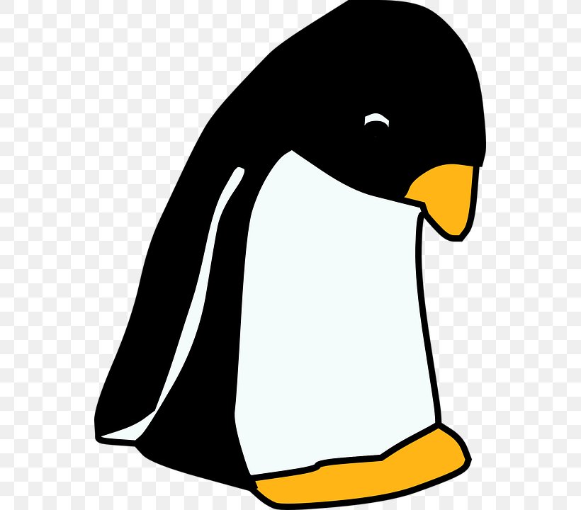Little Penguin Clip Art Openclipart Drawing, PNG, 553x720px, Penguin, Artwork, Beak, Bird, Black And White Download Free