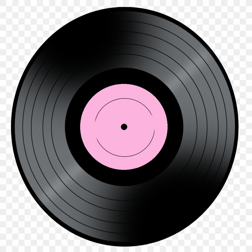 Phonograph Record Drawing Fonogram Clip Art, PNG, 1000x1000px