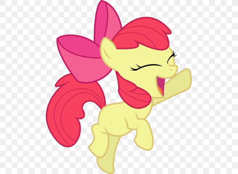 Pony Apple Bloom Applejack Fluttershy Pinkie Pie, PNG, 503x600px, Watercolor, Cartoon, Flower, Frame, Heart Download Free