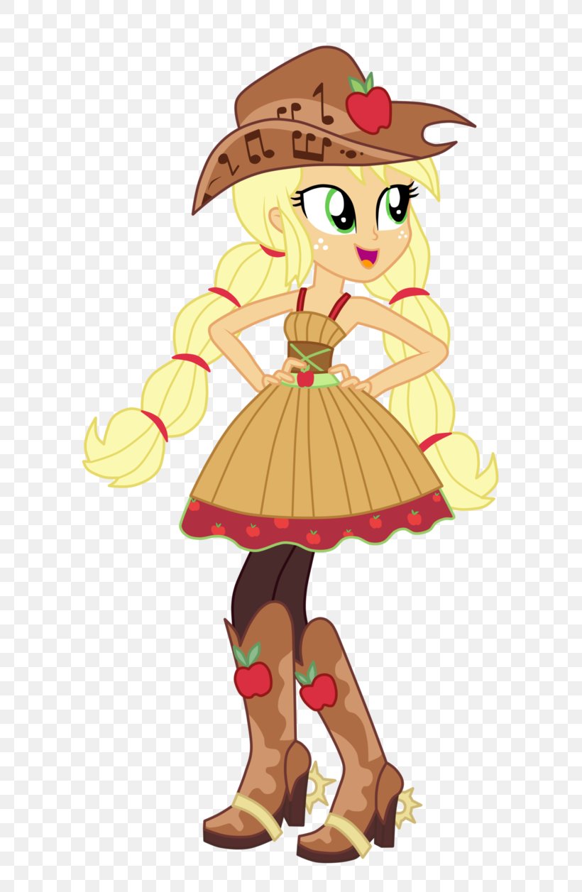 Applejack Rarity Twilight Sparkle My Little Pony: Equestria Girls, PNG, 636x1257px, Applejack, Art, Cartoon, Clothing, Costume Download Free