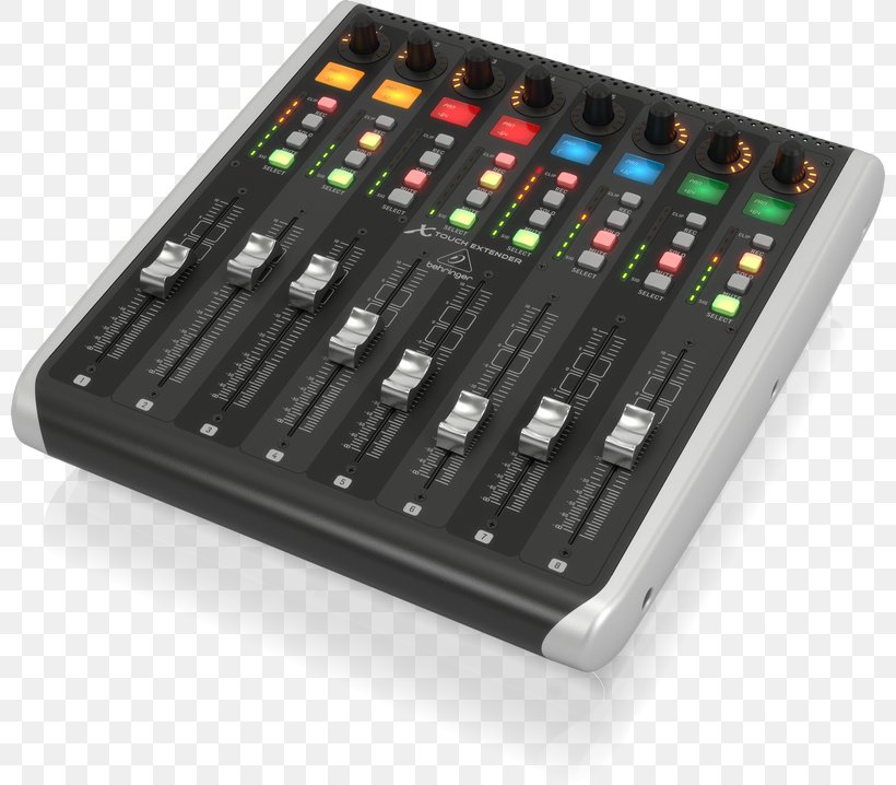 Audio Control Surface Behringer X-Touch Digital Audio Workstation MIDI, PNG, 800x718px, Audio Control Surface, Audio Equipment, Audio Mixers, Behringer, Behringer Xtouch Download Free