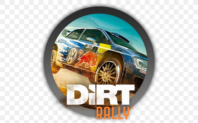 Dirt Rally Dirt 3 PlayStation 4 Xbox 360 PlayStation VR, PNG, 512x512px, Dirt Rally, Automotive Design, Brand, Car, Codemasters Download Free