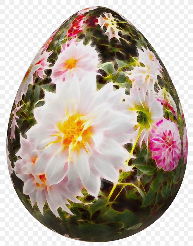 Easter Egg, PNG, 1007x1280px, Watercolor, Dishware, Easter, Easter Egg, Flower Download Free