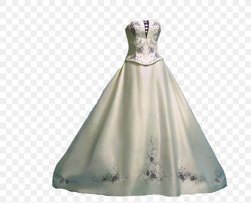 Wedding Dress Clothing Gown Cocktail Dress, PNG, 800x663px, Watercolor, Cartoon, Flower, Frame, Heart Download Free