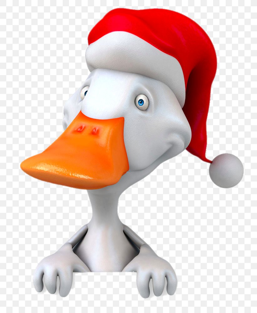 Duck Christmas Illustration, PNG, 803x1000px, 3d Computer Graphics, Duck, Beak, Bird, Cartoon Download Free