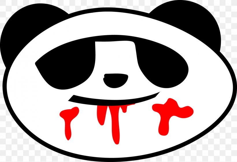 Giant Panda Animal Fighting Style Killer Panda Clip Art, PNG, 1600x1095px, Giant Panda, Animal, Area, Black And White, Face Download Free