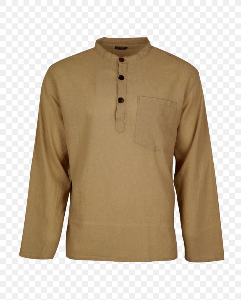 Long-sleeved T-shirt Blouse Button, PNG, 768x1024px, Sleeve, Barnes Noble, Beige, Blouse, Button Download Free
