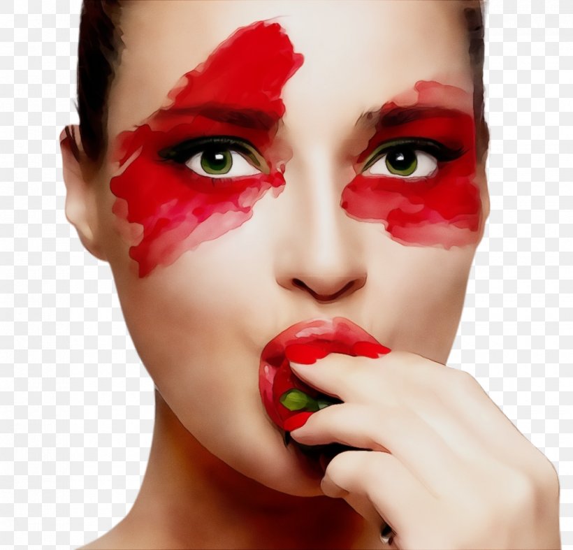 Face Lip Red Nose Skin, PNG, 1020x980px, Watercolor, Beauty, Cheek, Closeup, Eyebrow Download Free