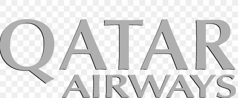 Qatar Airways Airline Logo, PNG, 1354x561px, Qatar, Aircraft Livery, Airline, Black And White, Brand Download Free