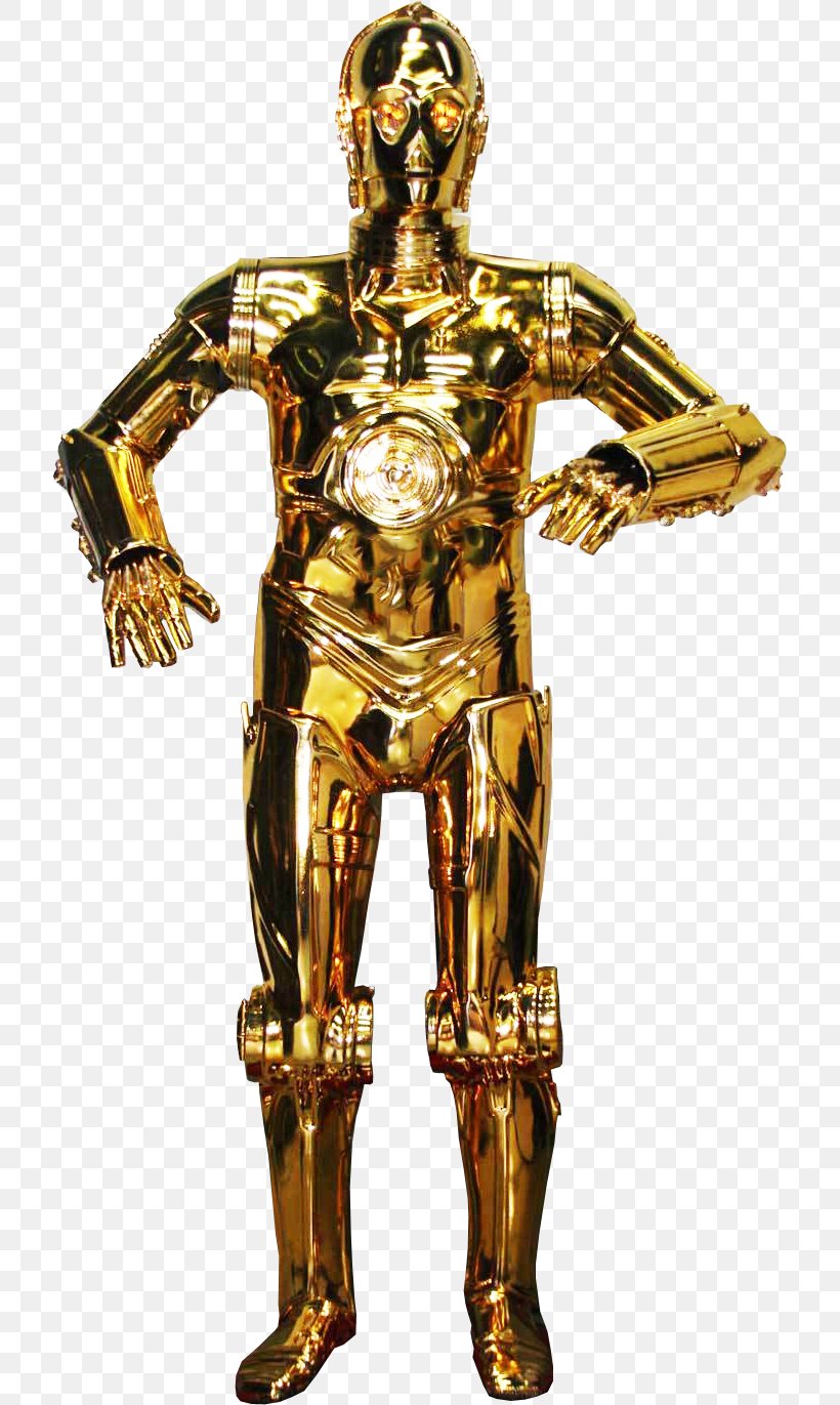 C-3PO R2-D2 Anakin Skywalker Stormtrooper Star Wars, PNG, 716x1371px, Anakin Skywalker, Armour, Brass, Death Star, Ewok Download Free