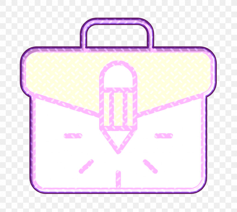 Creative Icon Business And Finance Icon Briefcase Icon, PNG, 1090x974px, Creative Icon, Briefcase Icon, Business And Finance Icon, Magenta, Pink Download Free